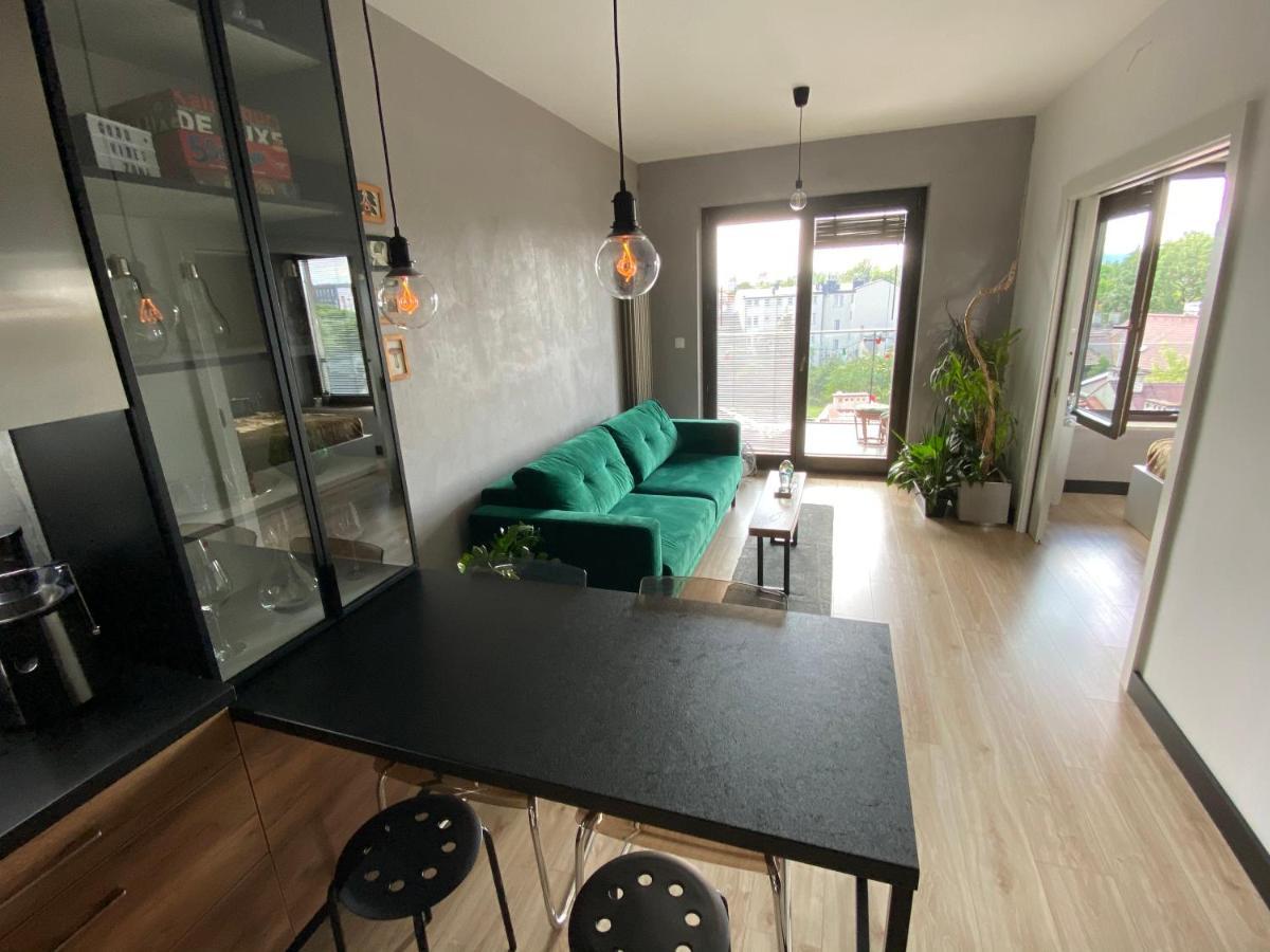 クラクフApartament Delux Przy Wisleアパートメント エクステリア 写真